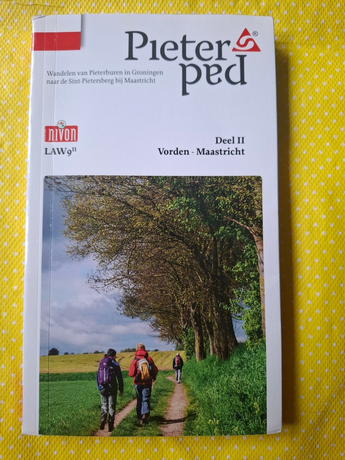 Pieterpad Deel II: Vorden - Maastricht (NIVON LAW 9II), Fiets- of Wandelgids, Ophalen of Verzenden, NIVON, Benelux