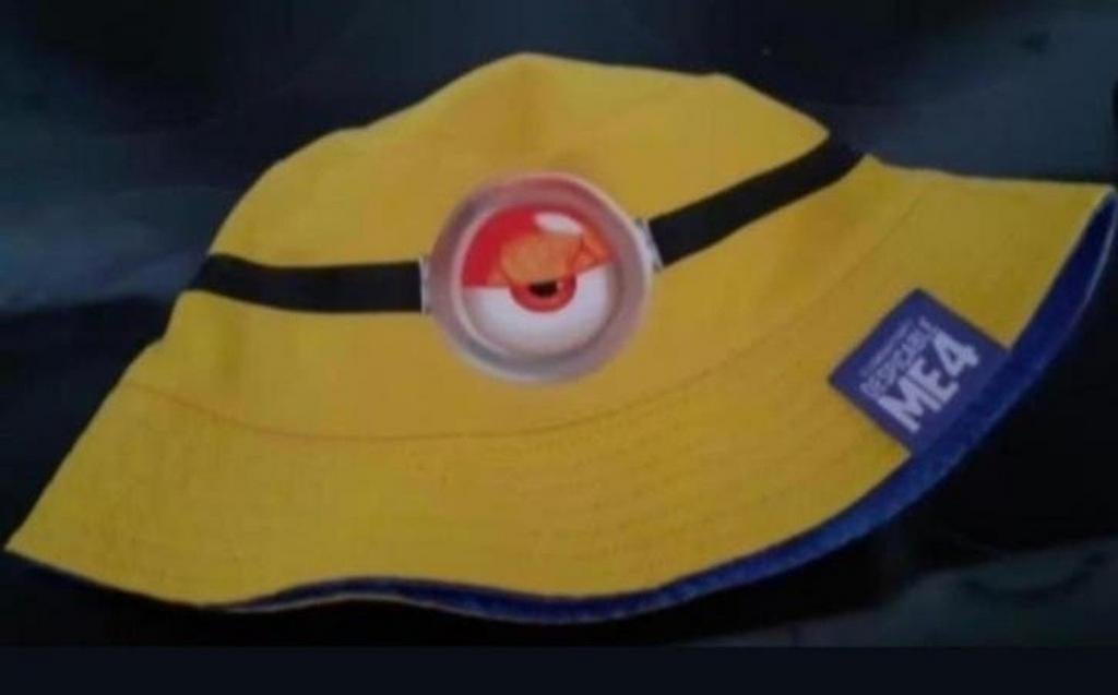 Minion hoedje - Despicable Me 4, Hoed, Zo goed als nieuw, Despicable Me, One size fits all