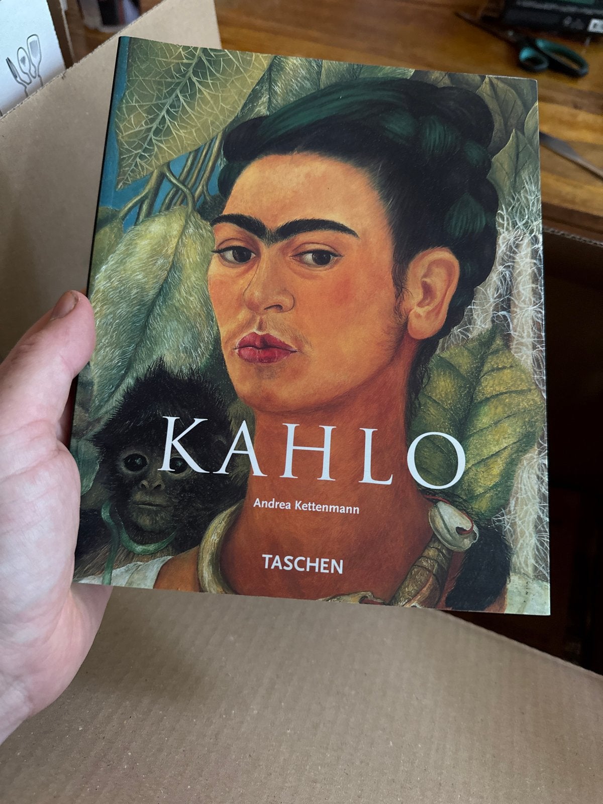 Frida Kahlo Kunstboek - Andrea Kettenmann (Taschen), Ophalen of Verzenden, Zo goed als nieuw, Schilder- en Tekenkunst
