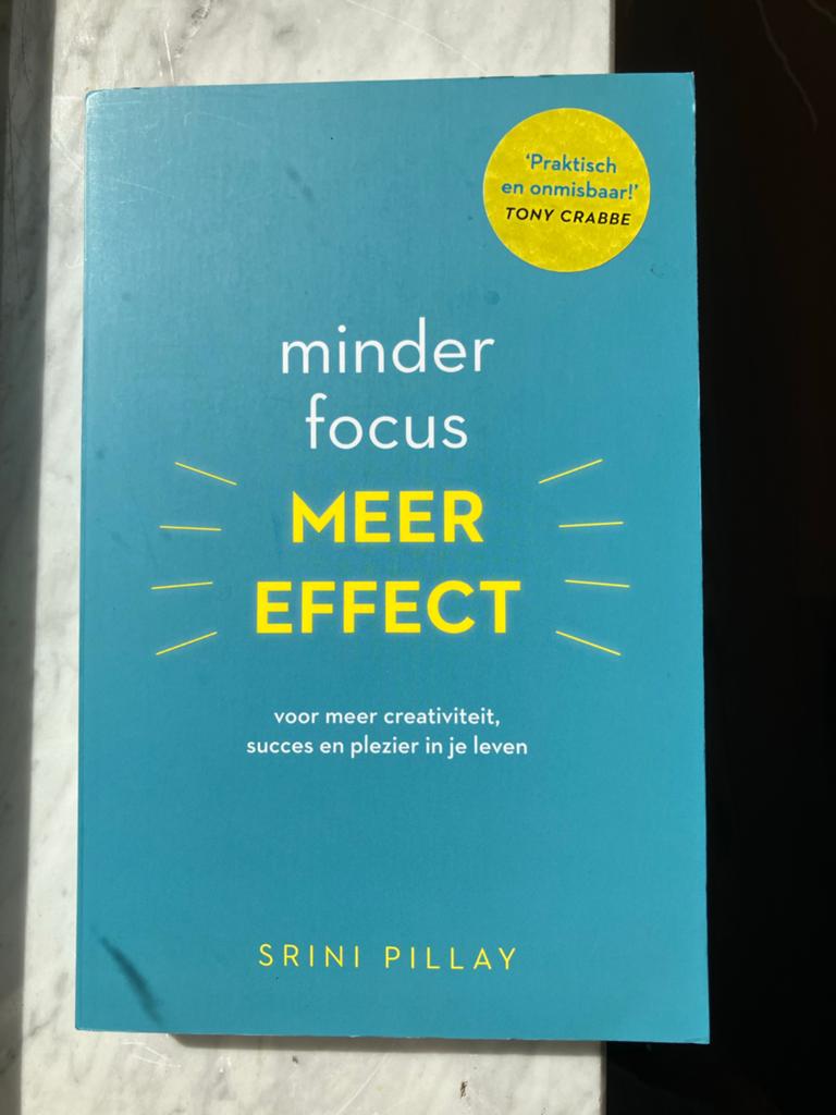 Minder Focus Meer Effect - Srini Pillay, Ophalen of Verzenden, Zo goed als nieuw, Nederland
