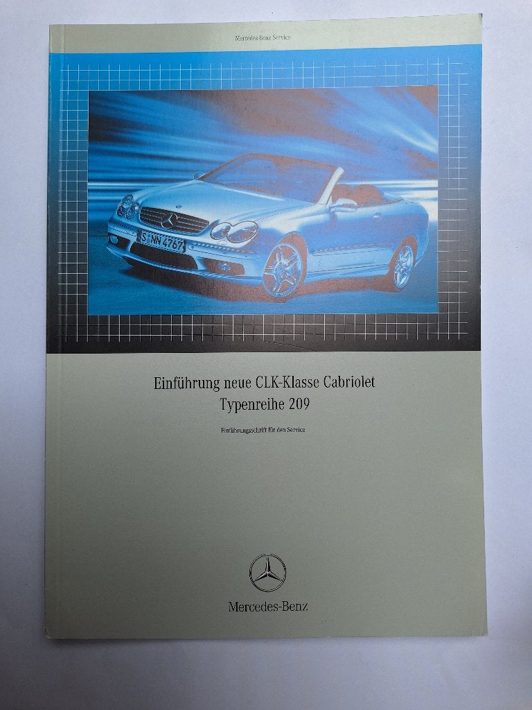 Mercedes Benz CLK Cabrio introductie brochure  2003, Nieuw, Daimler -Chrysler, Mercedes, Ophalen of Verzenden