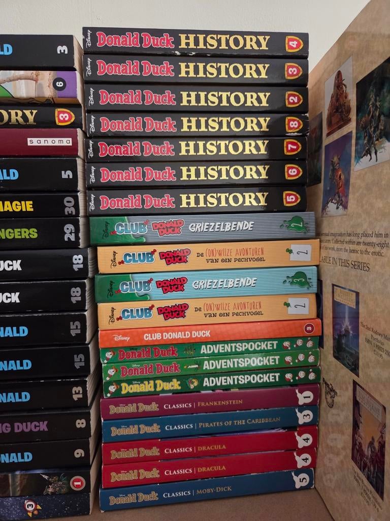 Donald Duck pockets oa Premium History Club Classics, Boeken, Stripboeken, Meerdere stripboeken, Ophalen of Verzenden, Gelezen