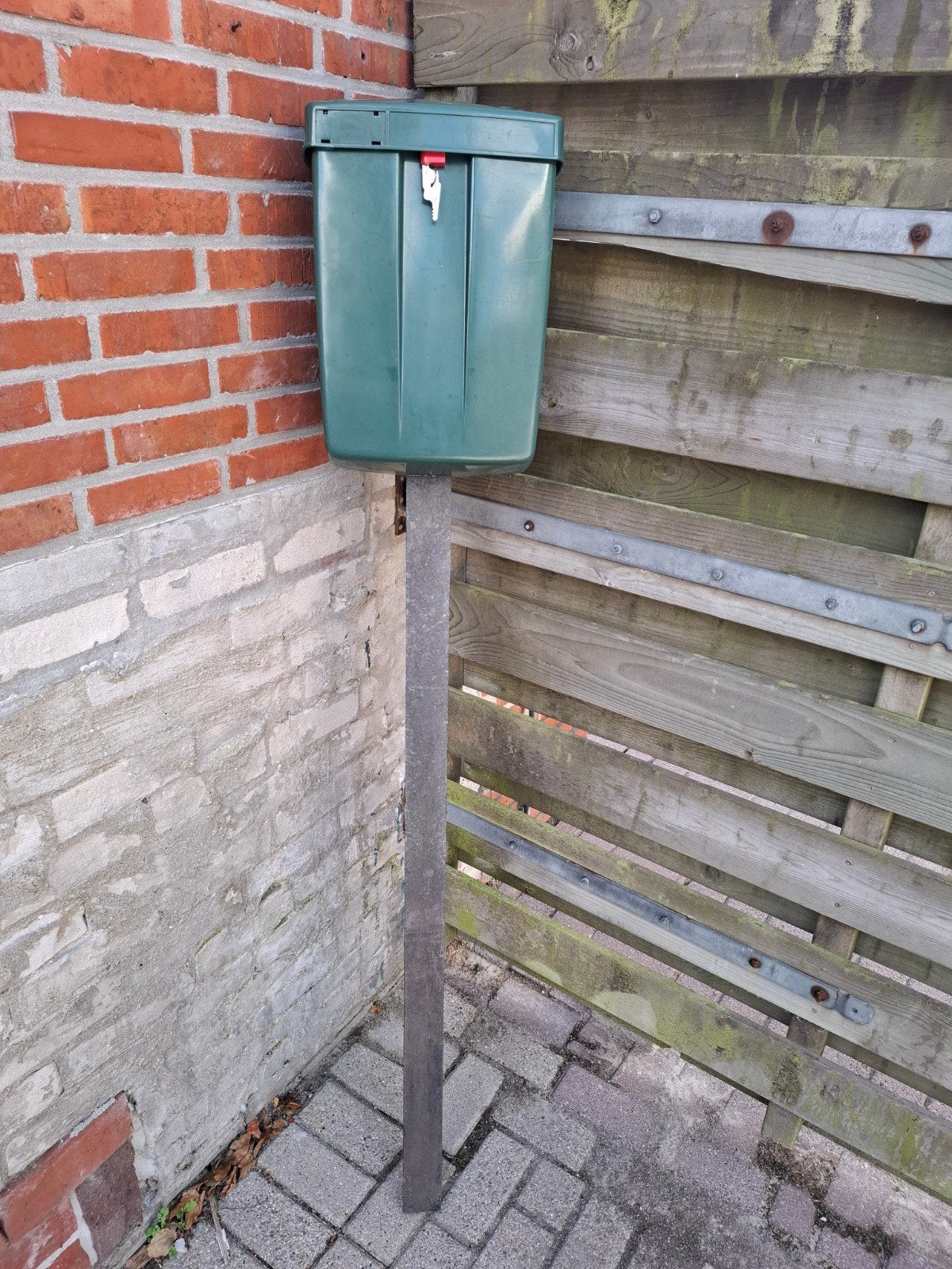 Brieven ,  ptt groen, Ophalen, Gebruikt, Kunststof