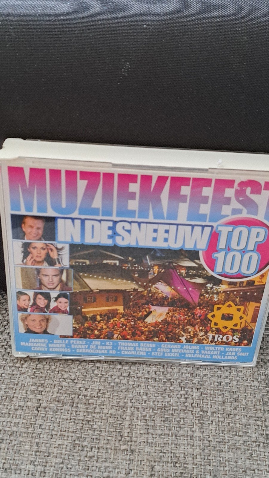 4 cd box  muziekfeest in de sneeuw.top.100, Ophalen of Verzenden, Zo goed als nieuw, Nederlandstalig, Boxset