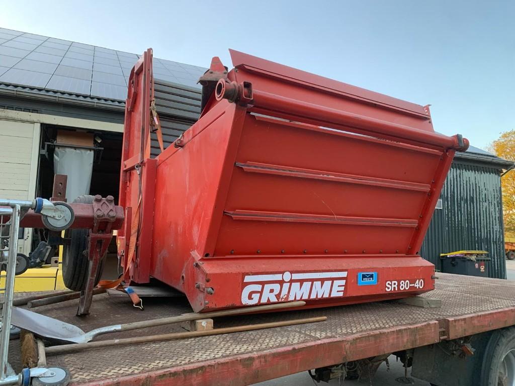 Grimme 80-40bunker, Ophalen, Akkerbouw, Oogstmachine