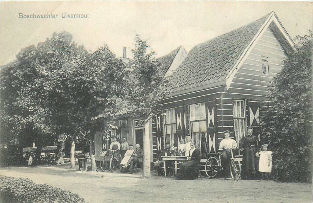 701-125-031 Ulvenhout Boschwachter, Verzamelen, Verzenden, Voor 1920, Noord-Brabant