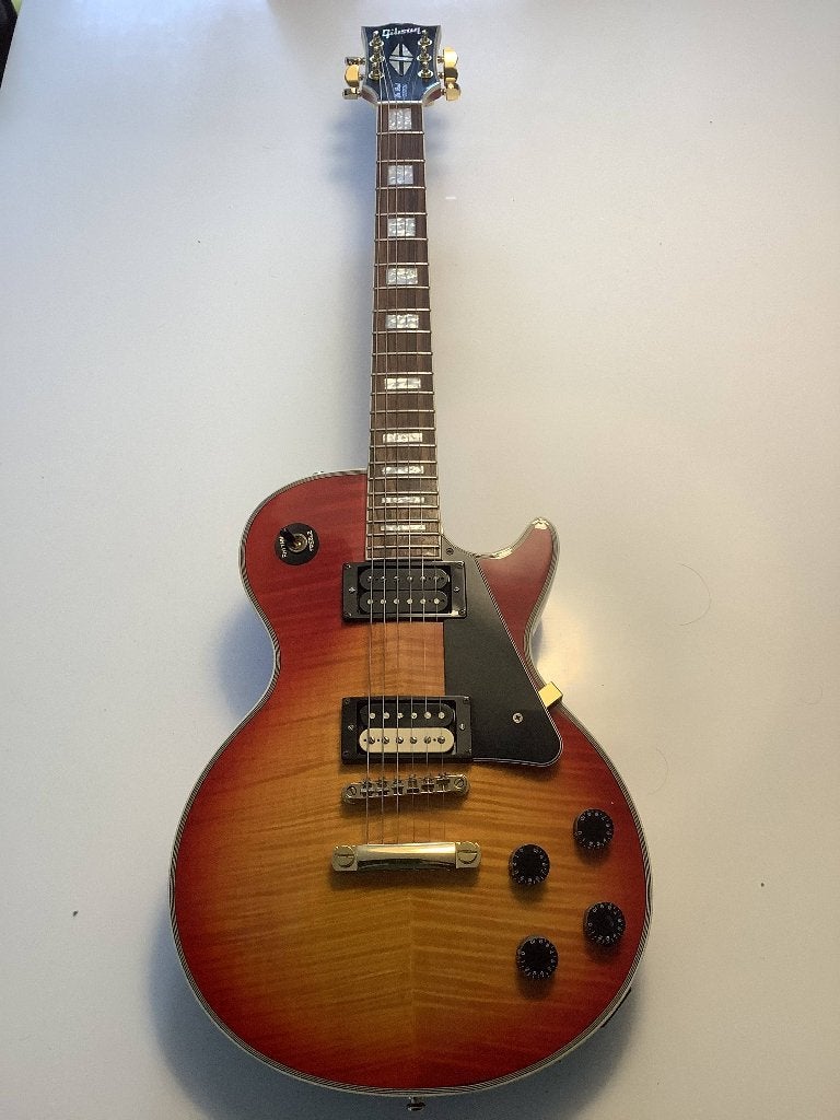 Les Paul Custom Heritage Sherry Red Sunburst Seymour Duncan, Muziek en Instrumenten, Snaarinstrumenten | Gitaren | Elektrisch