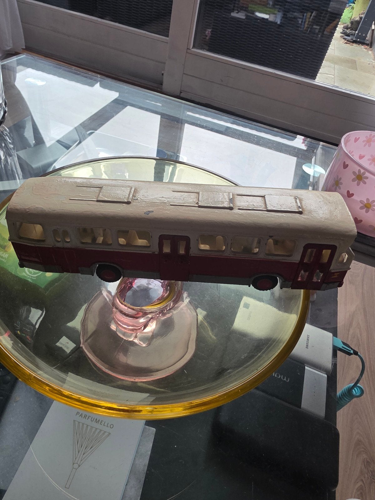 Vintage GVB Bus Model - HEMA - Route 21 Haren, Ophalen of Verzenden, Gebruikt