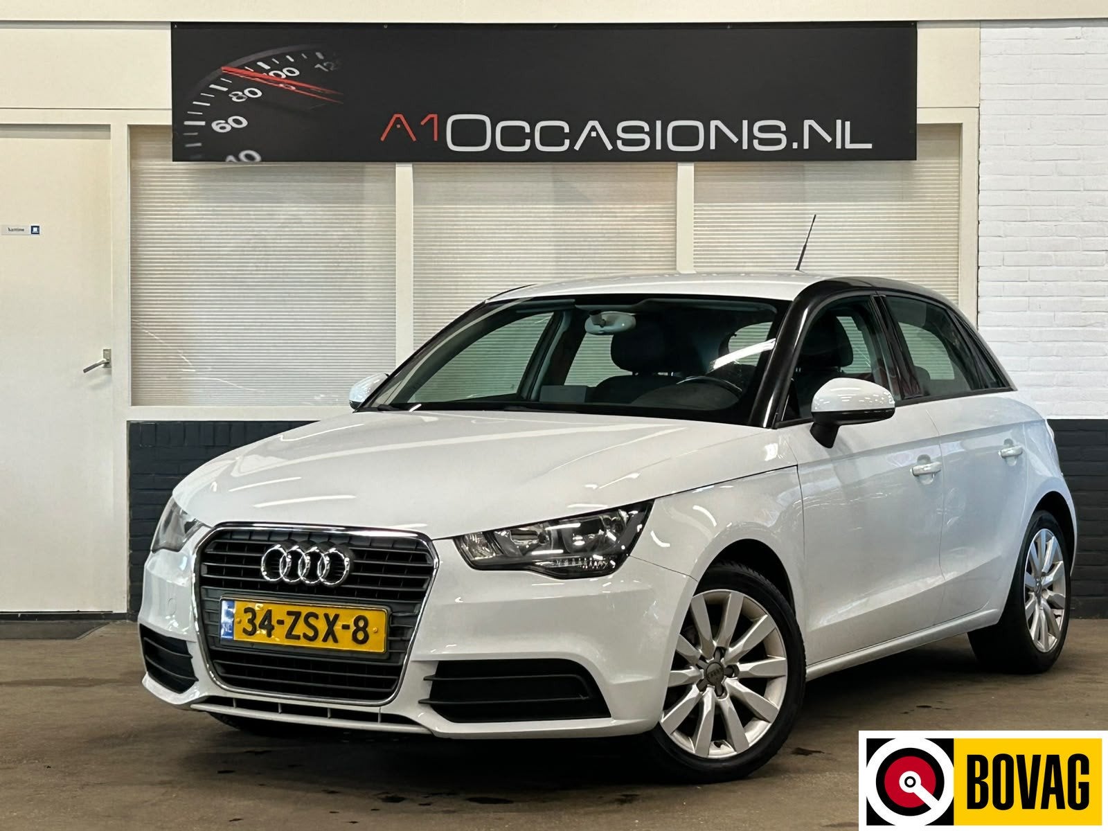 Audi A1 Sportback 1.2 TFSI Connect (bj 2013), Auto's, Voorwielaandrijving, Euro 5, Zwart, 4 cilinders