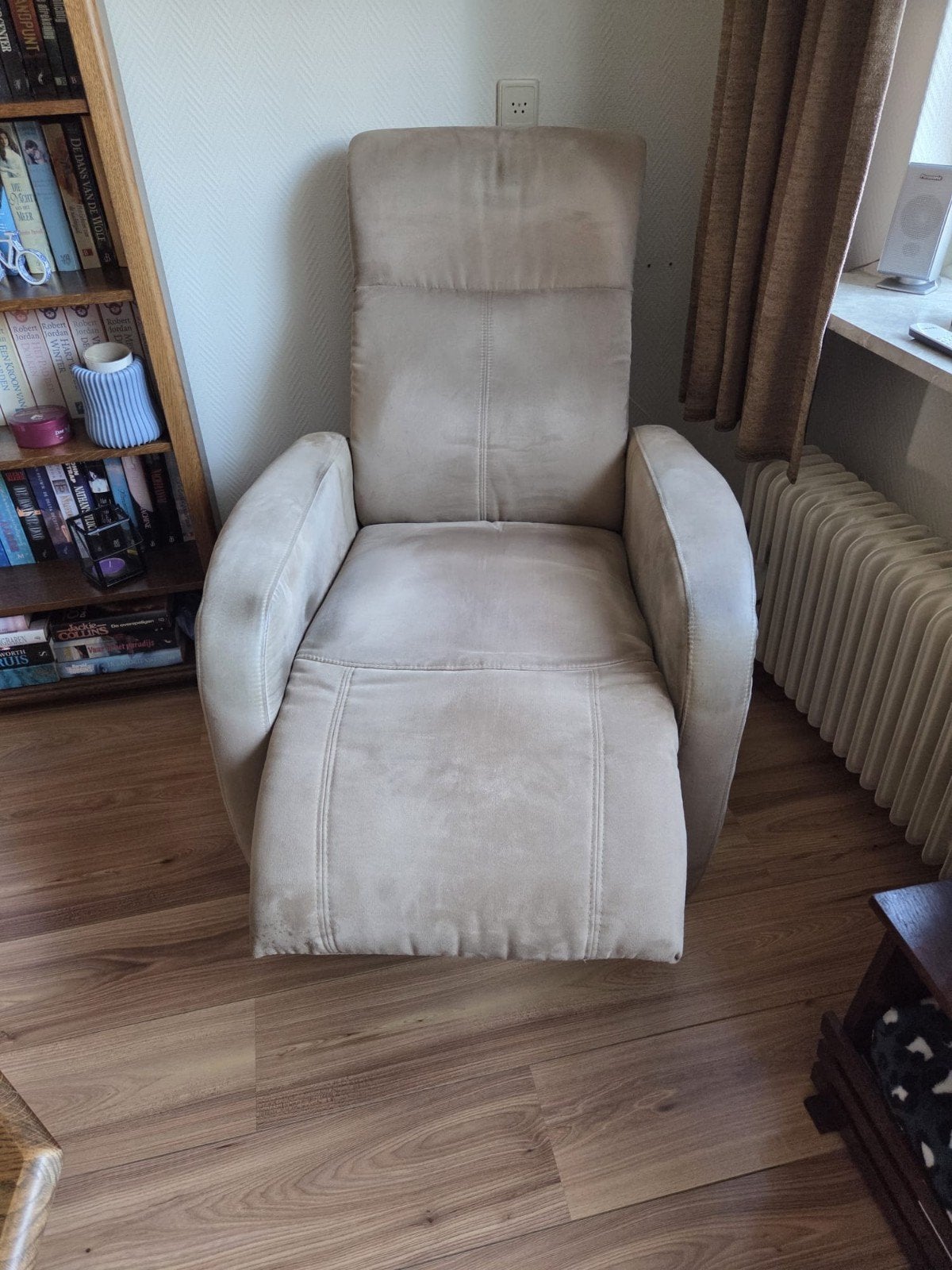 Comfortabele relaxfauteuil - Beige