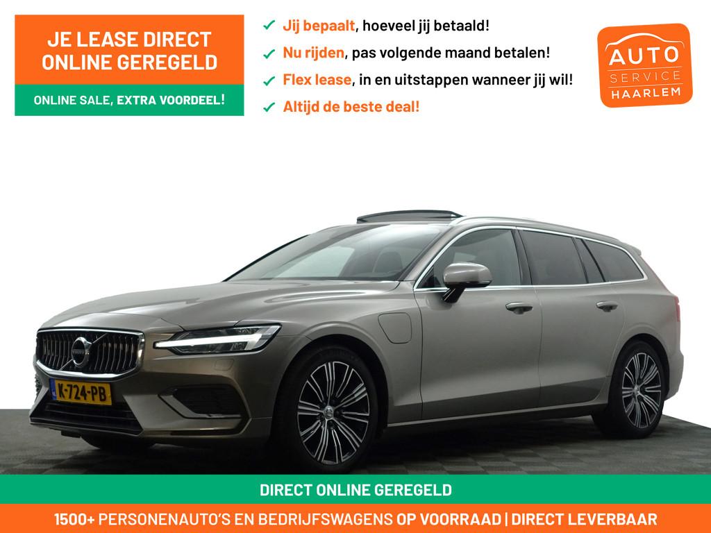 Volvo V60 2.0 T8 Recharge AWD Inscription Aut- Panoramadak,, Auto's, Automaat, Adaptive Cruise Control, Gebruikt, Hybride Elektrisch/Benzine