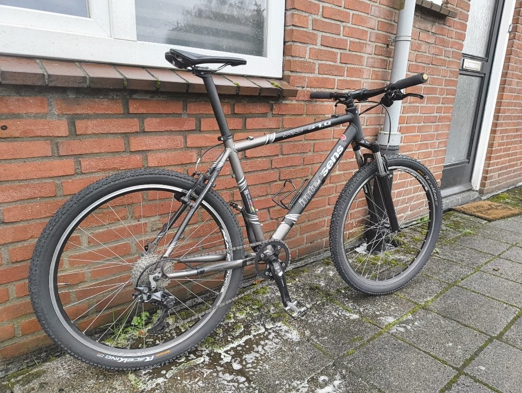 26inch mountain bike rebuilt, Hardtail, Zo goed als nieuw, 53 tot 57 cm, Ophalen
