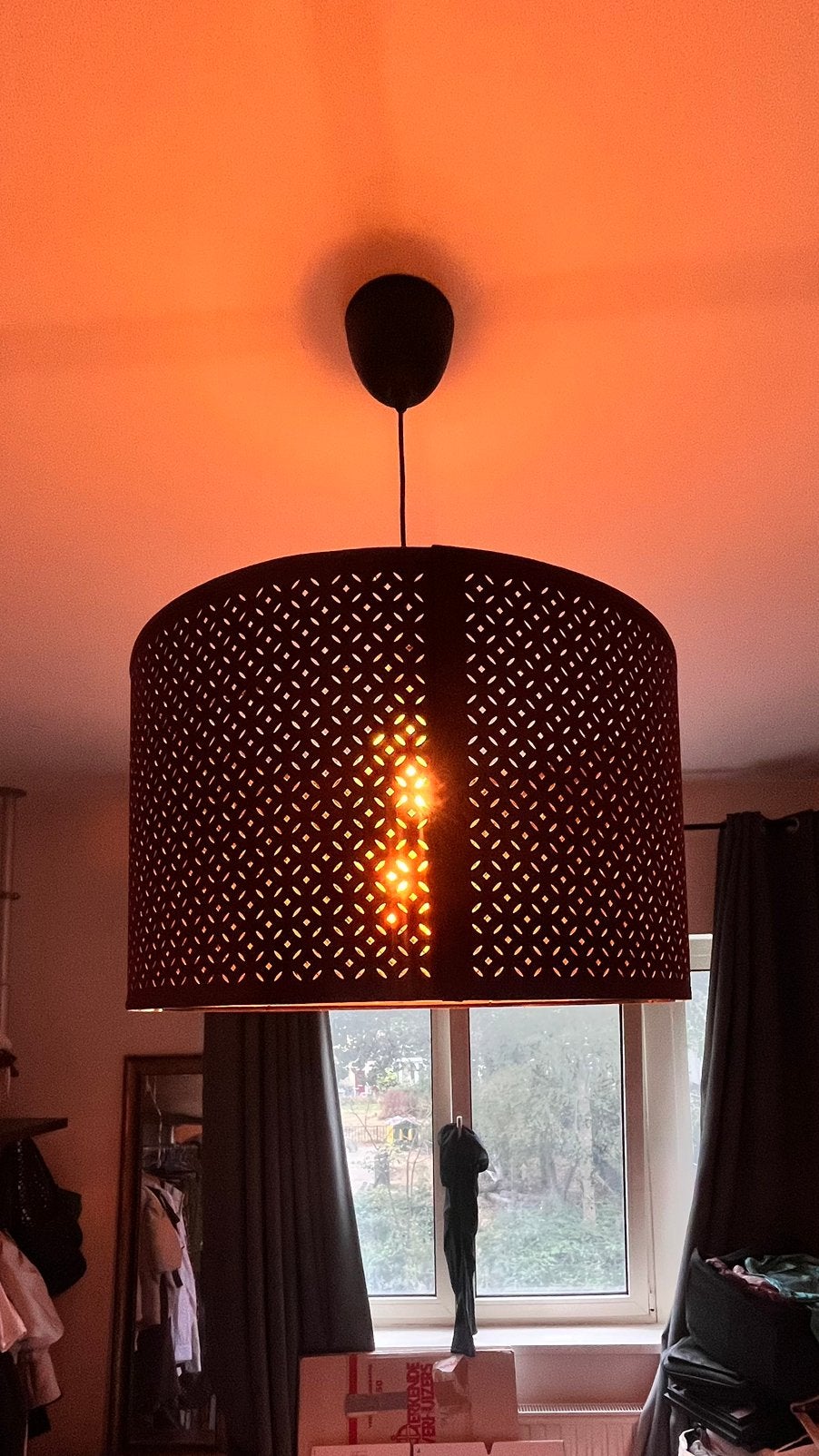 Ikea hanglamp, Huis en Inrichting, Lampen | Lampenkappen, Ophalen, Zo goed als nieuw, Rond, Hanglamp