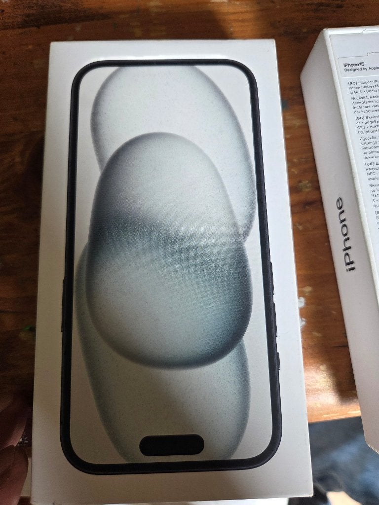 Lege doos iPhone 15 - Perfect voor verzamelaars!, Telecommunicatie, Mobiele telefoons | Apple iPhone, Ophalen, 128 GB, IPhone 15