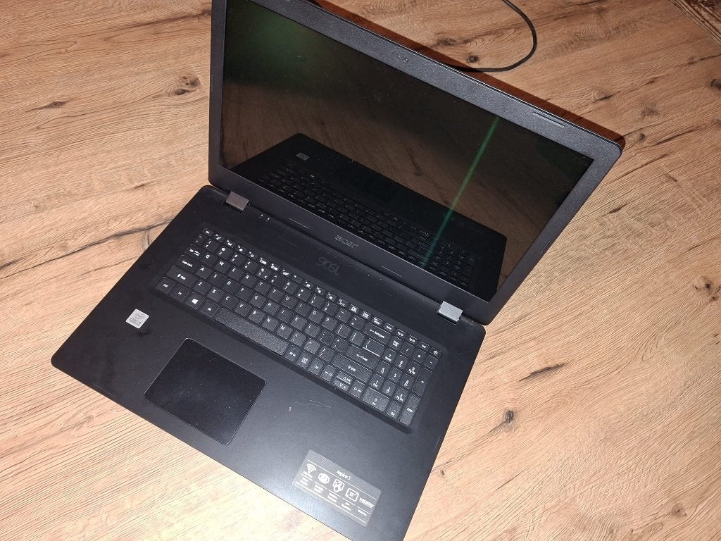 Acer Aspire 3 A317-52 – 17,3 inch – ZGAN–met oplader, Ophalen, I3-1005G1, 2 tot 3 Ghz, Qwerty