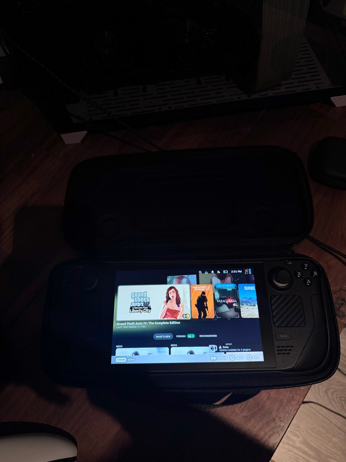 Perfecte Steam Deck LCD 256GB met accessoires