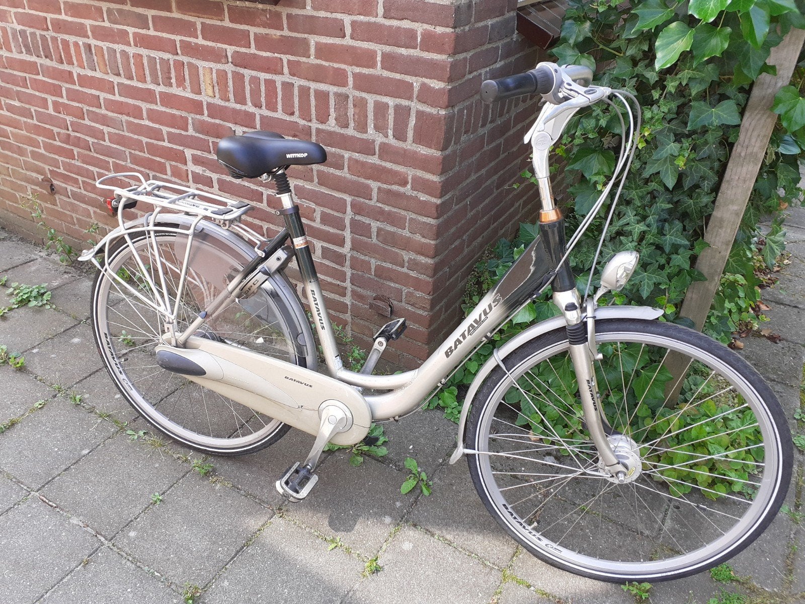 Batavus marcato damesfiets., Fietsen en Brommers, Fietsen | Dames | Damesfietsen, Gebruikt, Batavus, Versnellingen, 56 cm of meer