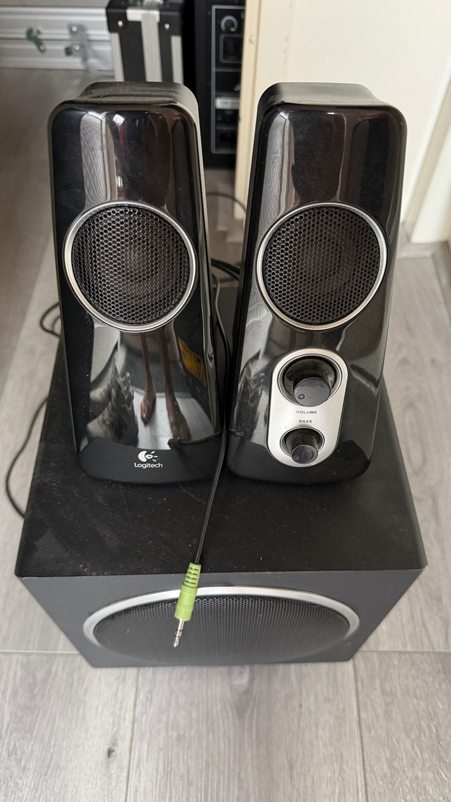 Logitech 2.1 Luidsprekerset met Subwoofer, Computers en Software, Pc speakers, Gebruikt, Audiokanaal 2.1, Ophalen