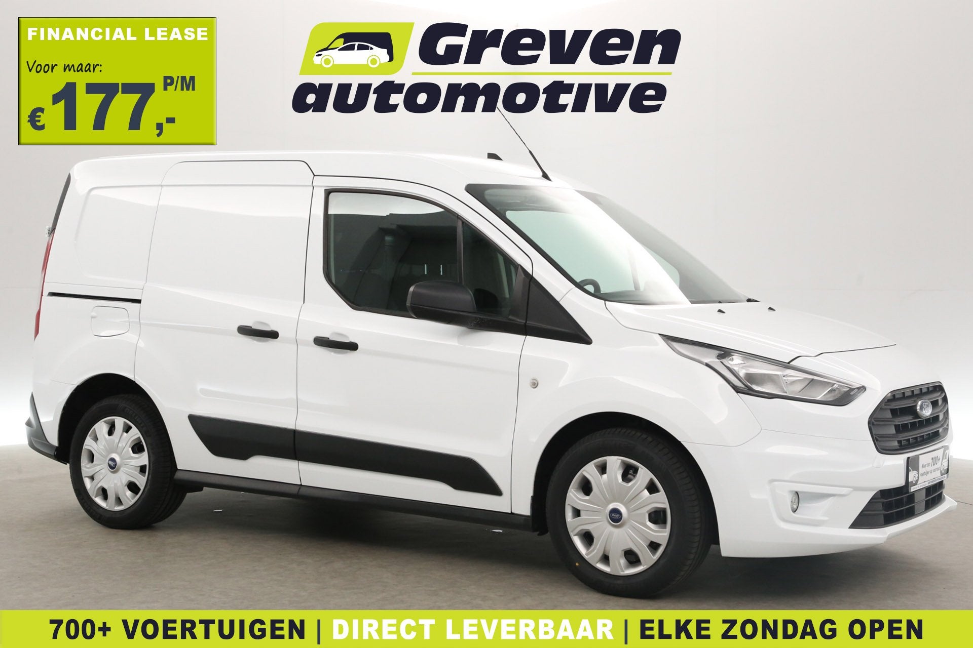 Ford Transit Connect 100PK | Benzine | Airco | Camera | Carp, Voorwielaandrijving, Gebruikt, Euro 6, 1407 kg