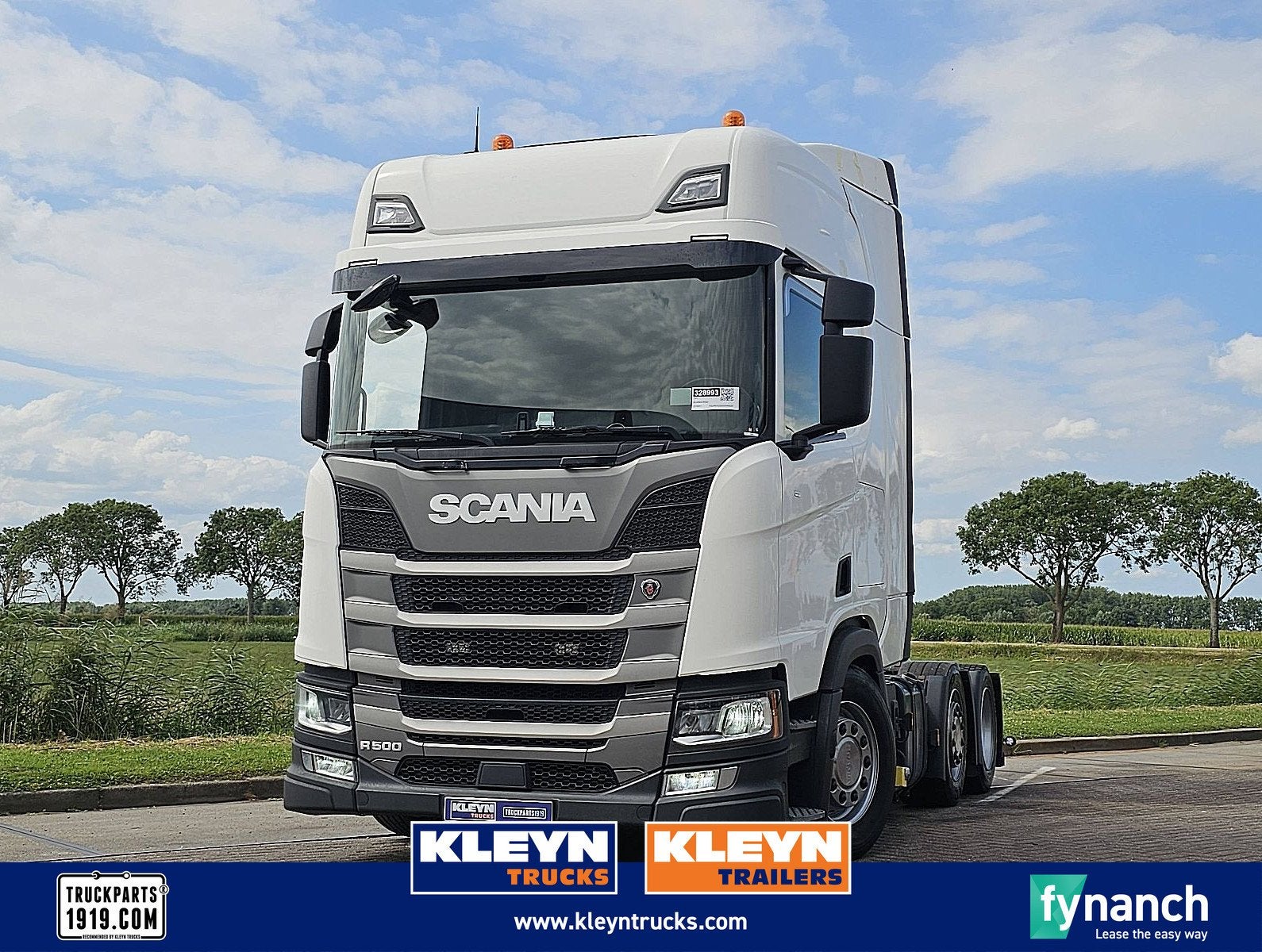 SCANIA R500 6x2/4 lb mega ret, Automaat, Euro 6, Scania, Wit