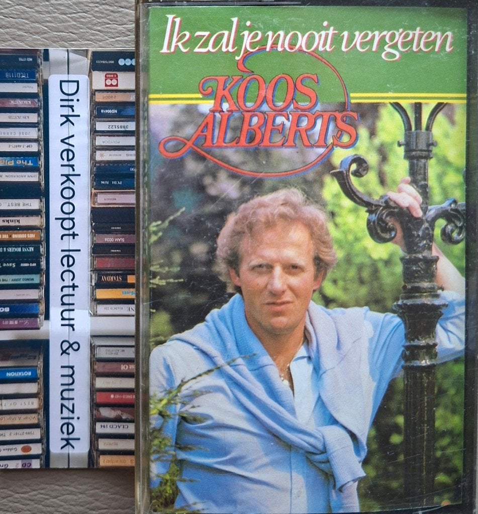 Koos Alberts; Ik zal je nooit vergeten (NL, 1985), 1 bandje, Ophalen of Verzenden, Zo goed als nieuw, Origineel