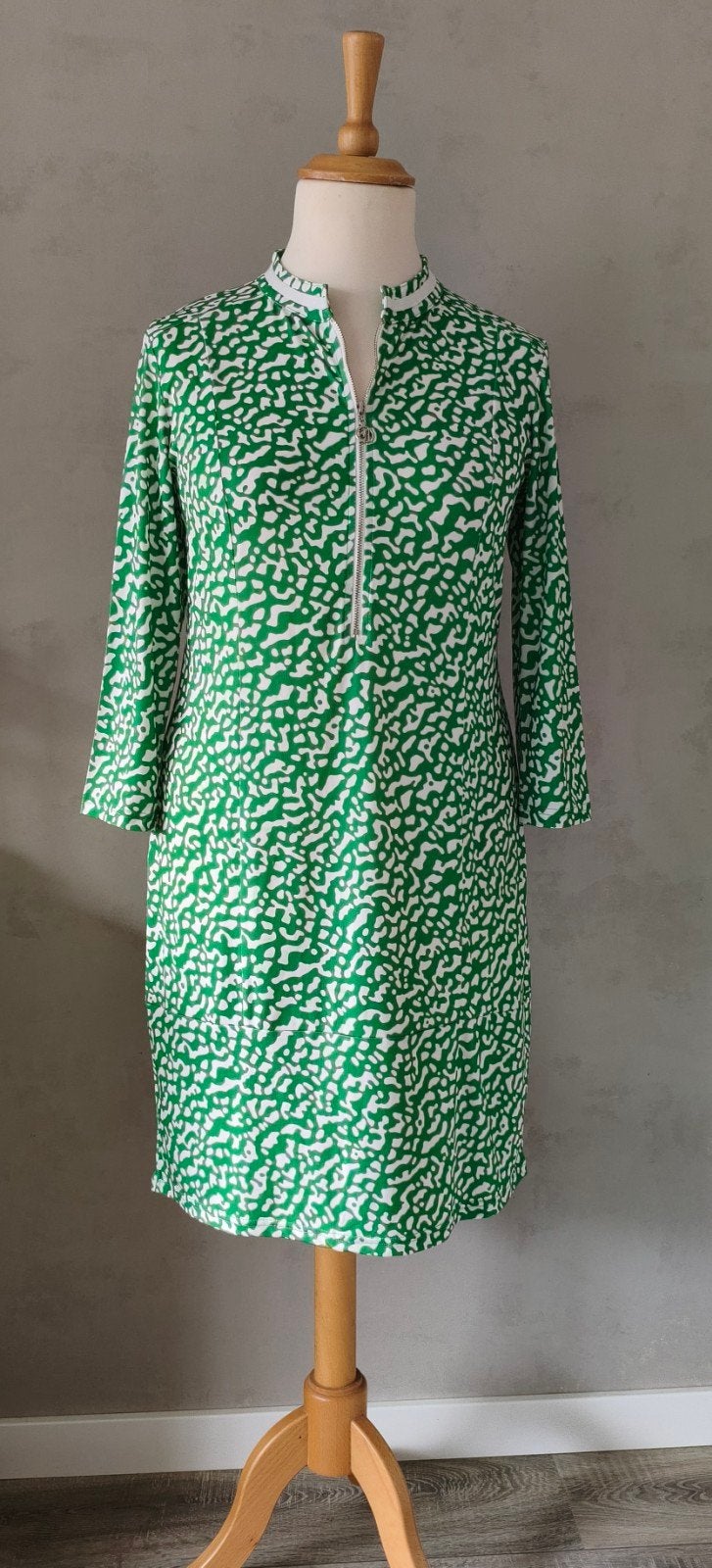 Angelle Milan travel jurk met print maat L, Angelle Milan, Maat 42/44 (L), Ophalen of Verzenden, Zo goed als nieuw