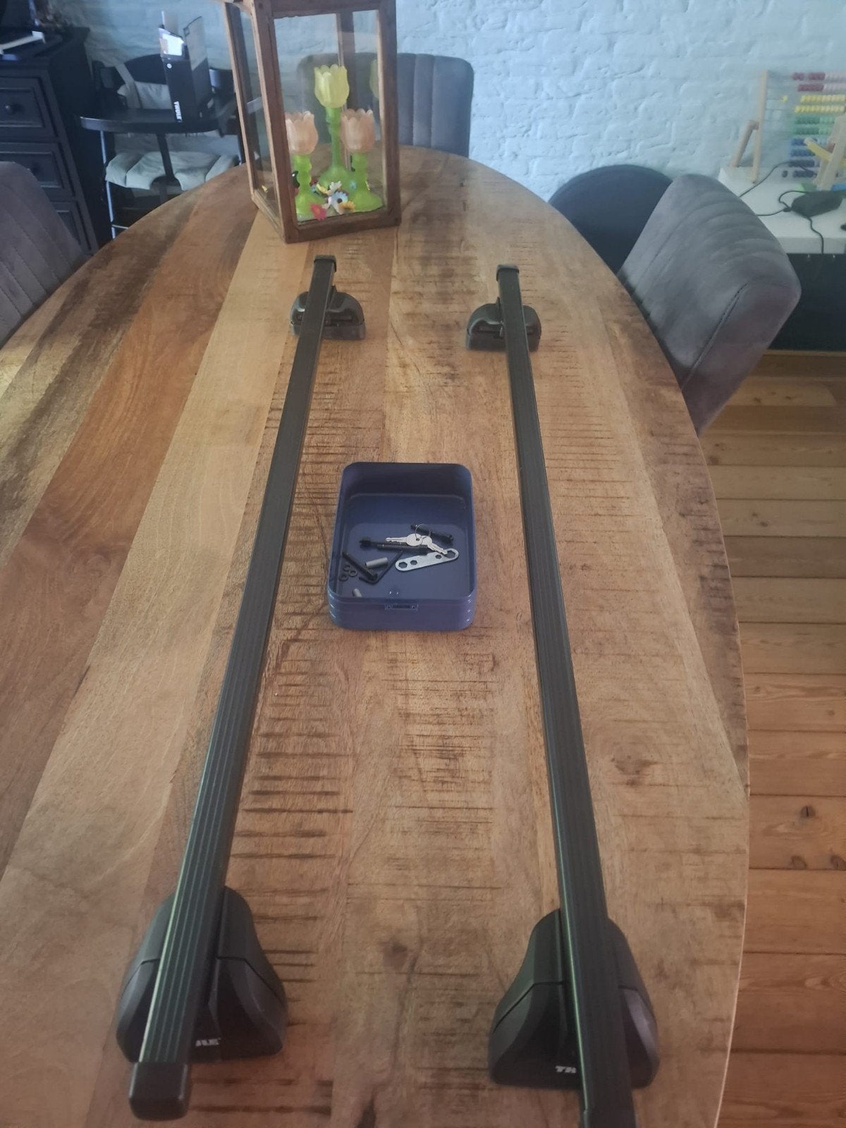 Thule dakdragers voor diverse Ford en Mazda modellen, Auto diversen, Dakdragers, Ophalen, Gebruikt