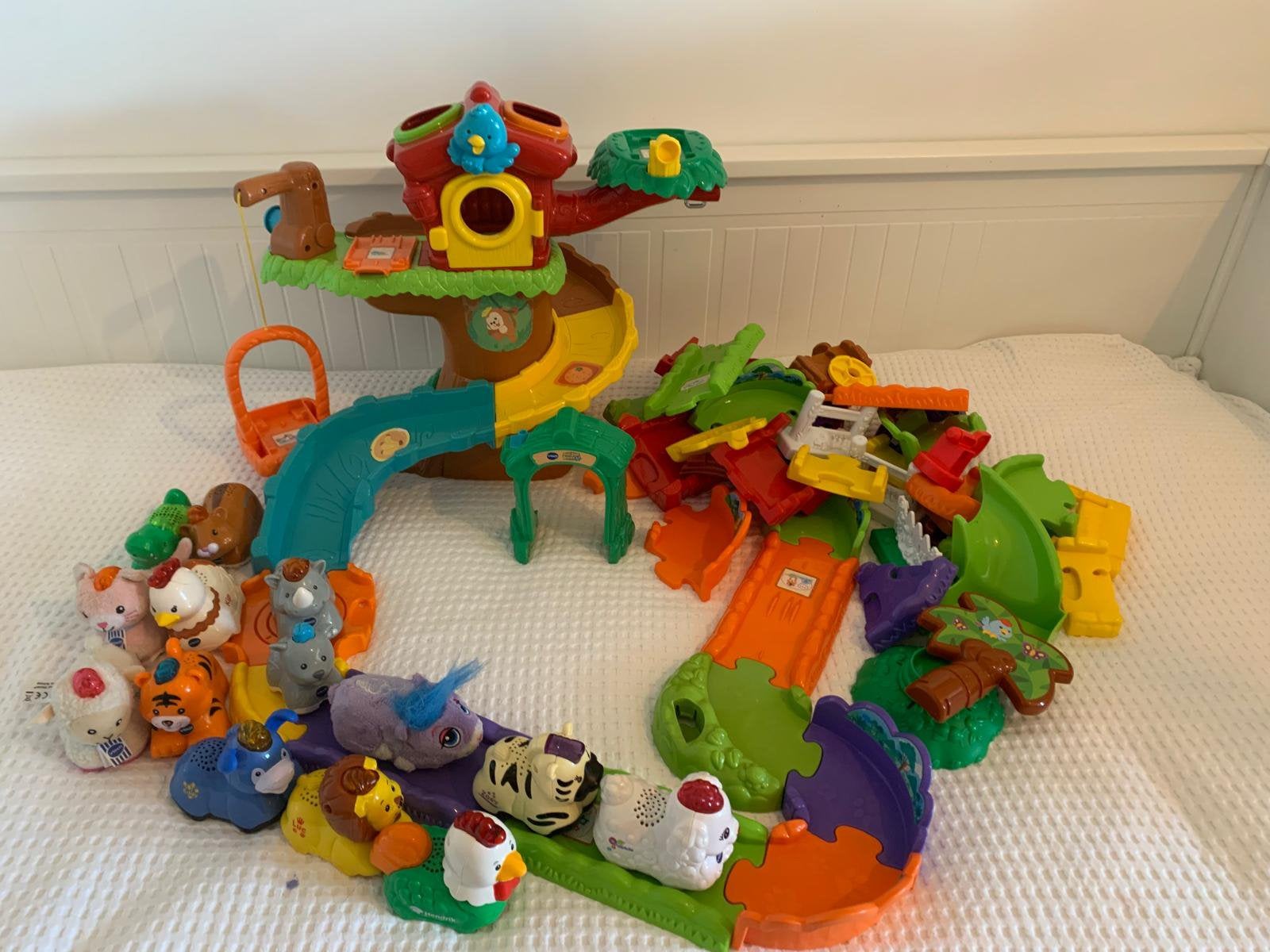 Vtech baan met ZoefZoef dieren, Ophalen of Verzenden, Zo goed als nieuw, 6 maanden tot 2 jaar