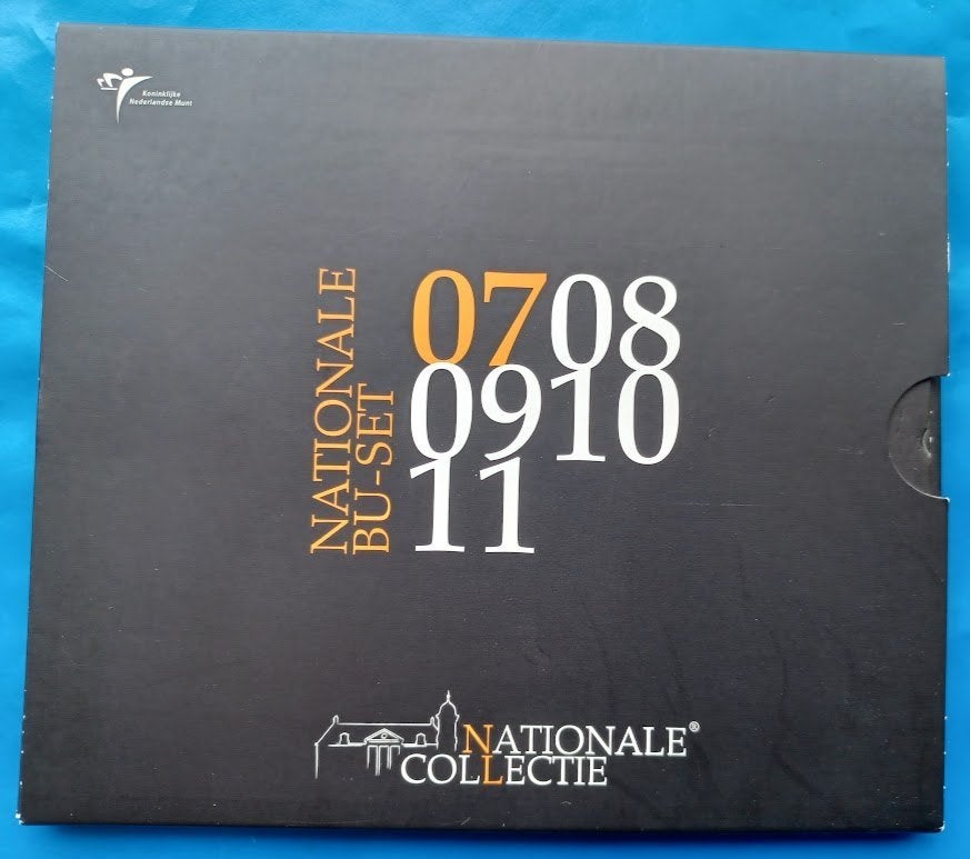 Nationale jaarset Nederland 2007 BU, Verzenden, Koningin Beatrix, Euro's, Setje