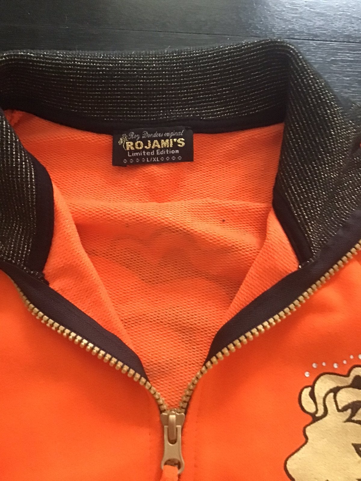 Oranje Juichpak Roy Donders, Ophalen, Zo goed als nieuw, Maat 52/54 (L), Oranje