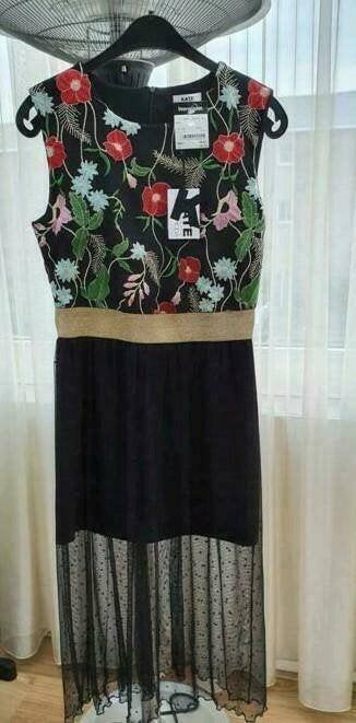 Kate laltramoda supermooie jurk nieuw M, Kleding | Dames, Maat 38/40 (M), Zwart, Nieuw, Ophalen of Verzenden