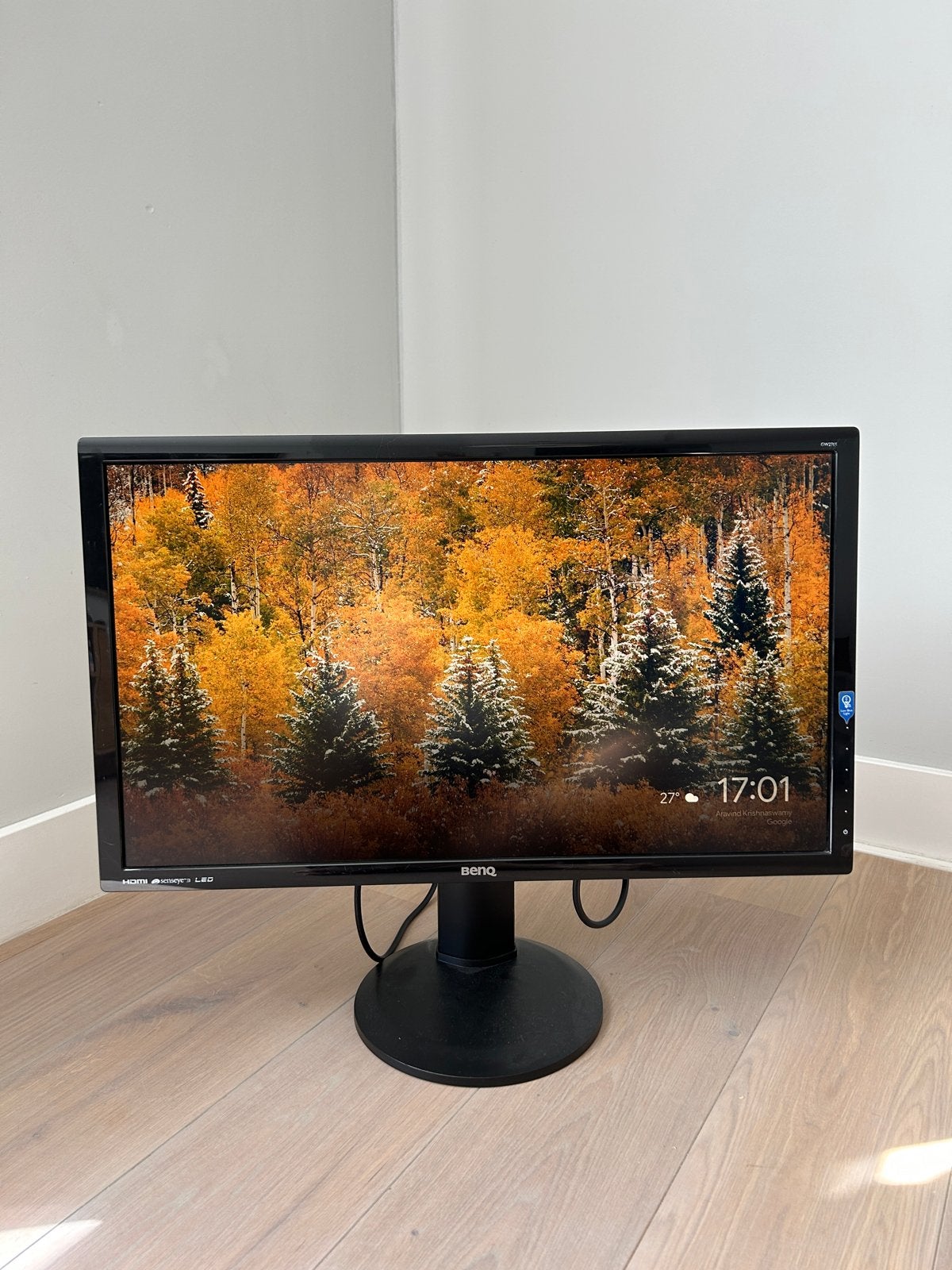 BenQ 27 inch QHD GW2765HT Monitor - Full HD LED Scherm, Ophalen, Gebruikt, In hoogte verstelbaar, Full HD