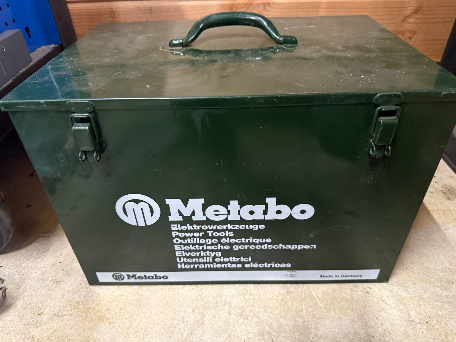 Metabo Sleuvenfrees in metalen koffer, Ophalen of Verzenden, Gebruikt