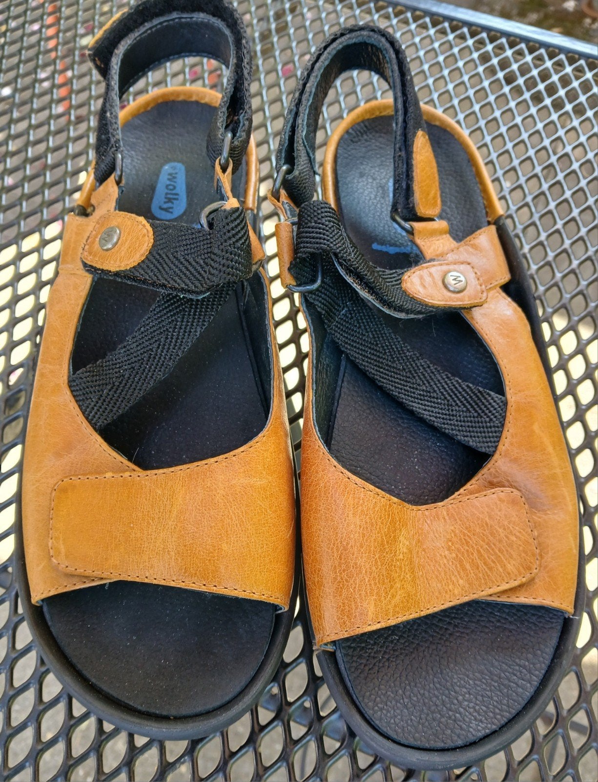 Wolky, maat 40, Ophalen of Verzenden, Zo goed als nieuw, Overige kleuren, Sandalen of Muiltjes