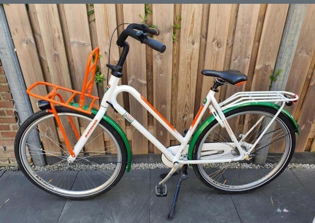 Mooie Union igst met slot en versnellingen, Fietsen en Brommers, Versnellingen, Ophalen, Overige merken, 53 tot 56 cm