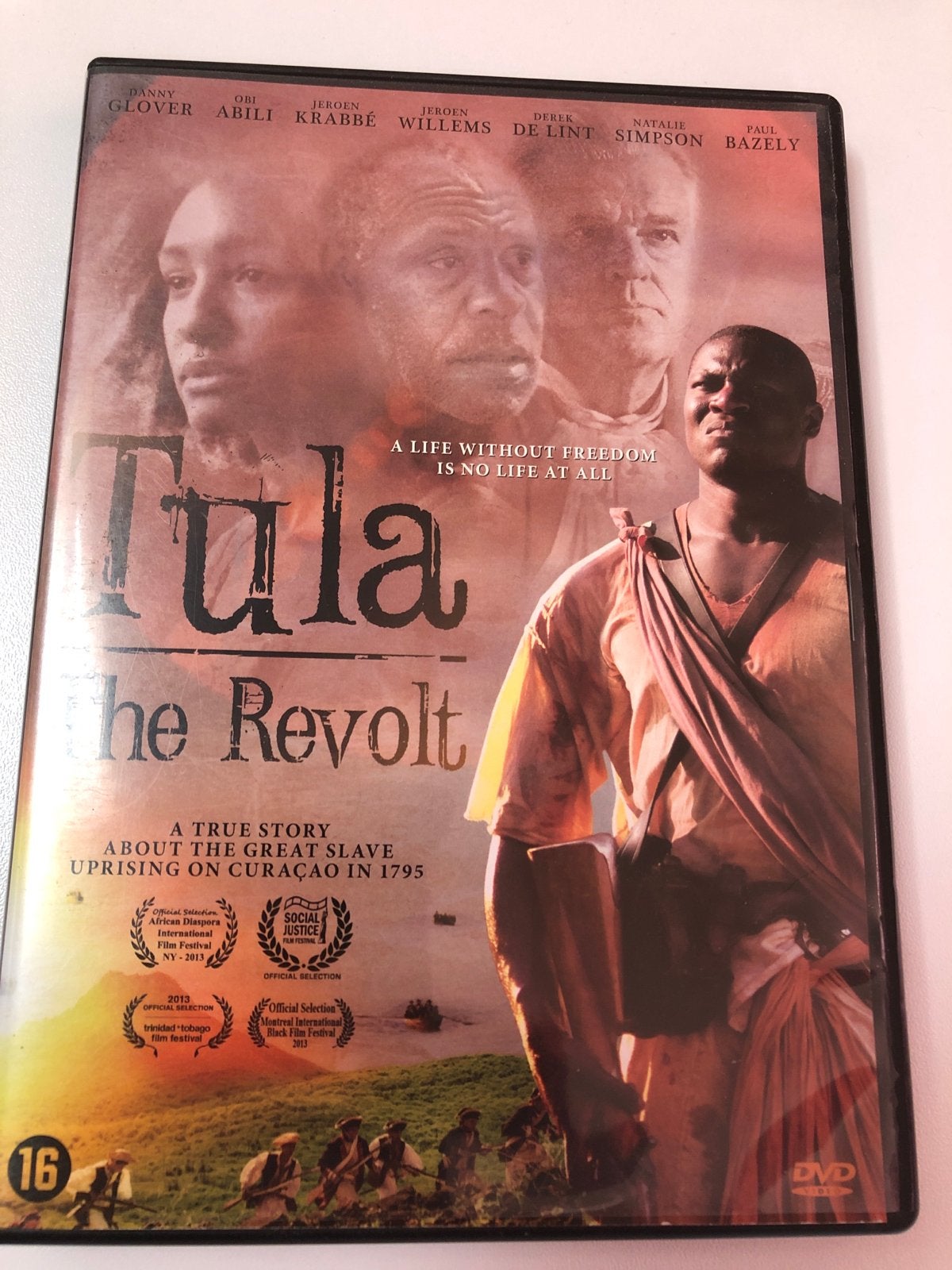 Tula The Revolt DVD - Historisch drama over slavernij, Gebruikt, Vanaf 16 jaar, Nederlands, Inclusief doosje