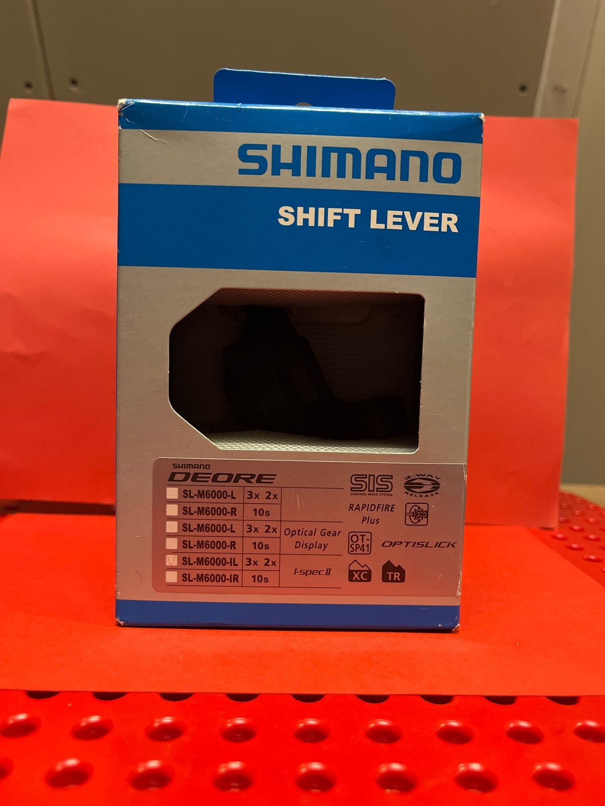 Shimano Deore SL-M6000-L Shift Lever - Nieuw in doos, Overige materialen, Nieuw, Ophalen of Verzenden, Derailleur of Ketting