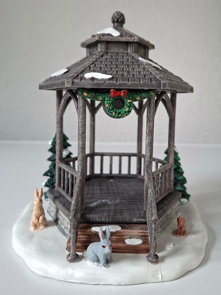 Kerst Winterprieel Kerstfiguren, Ophalen, Gebruikt