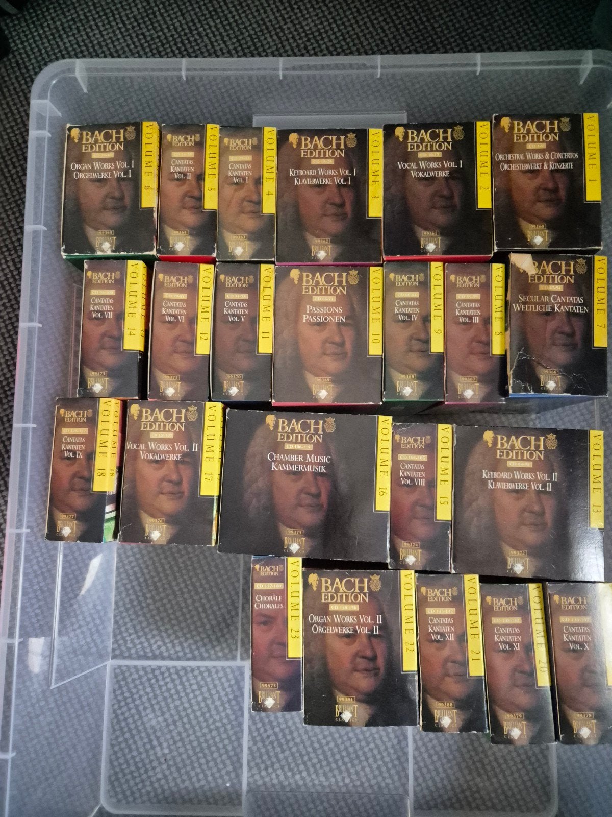 Complete Bach Edition, Boxset, Overige typen, Ophalen of Verzenden, Zo goed als nieuw