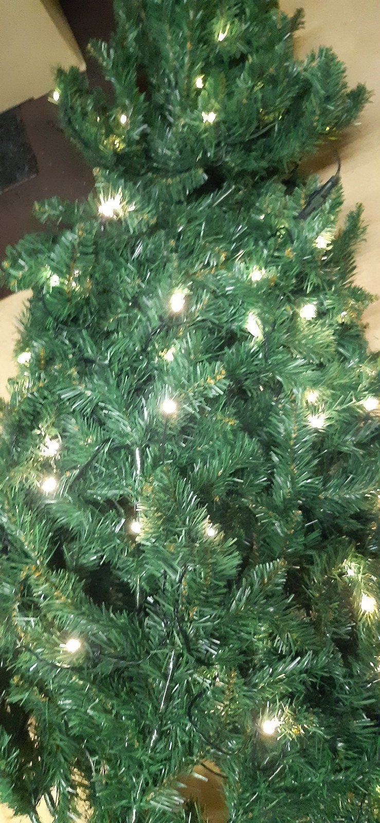 kunstkerstboom 180 CM met 200 witte led's, Ophalen