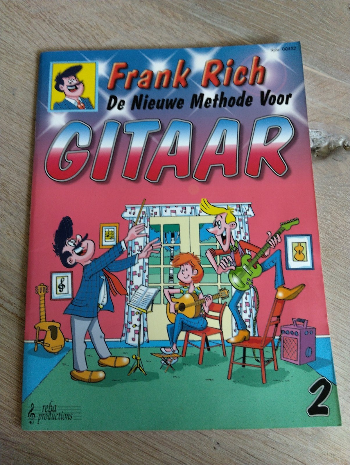 Frank Rich: De Nieuwe Methode Voor Gitaar - Deel 2, Overige genres, Les of Cursus, Ophalen of Verzenden, Gitaar
