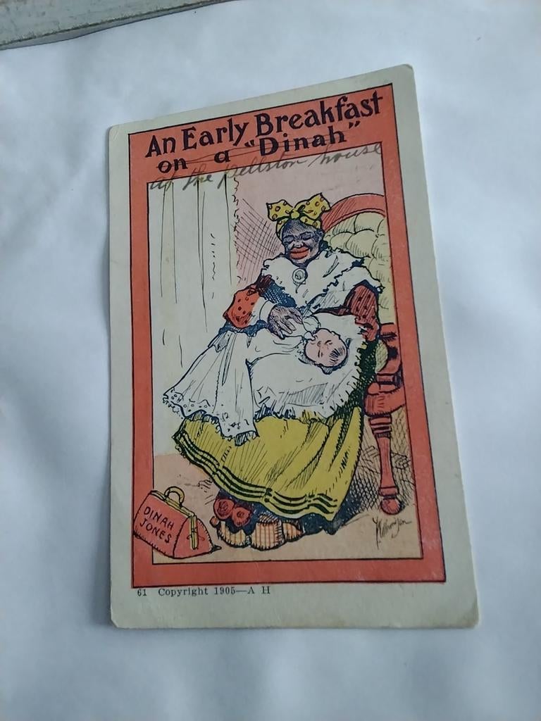 AN EARLY BREAKFAST ON A "DINAH"  1907, Ophalen of Verzenden, Voor 1920, Sterren en Beroemdheden