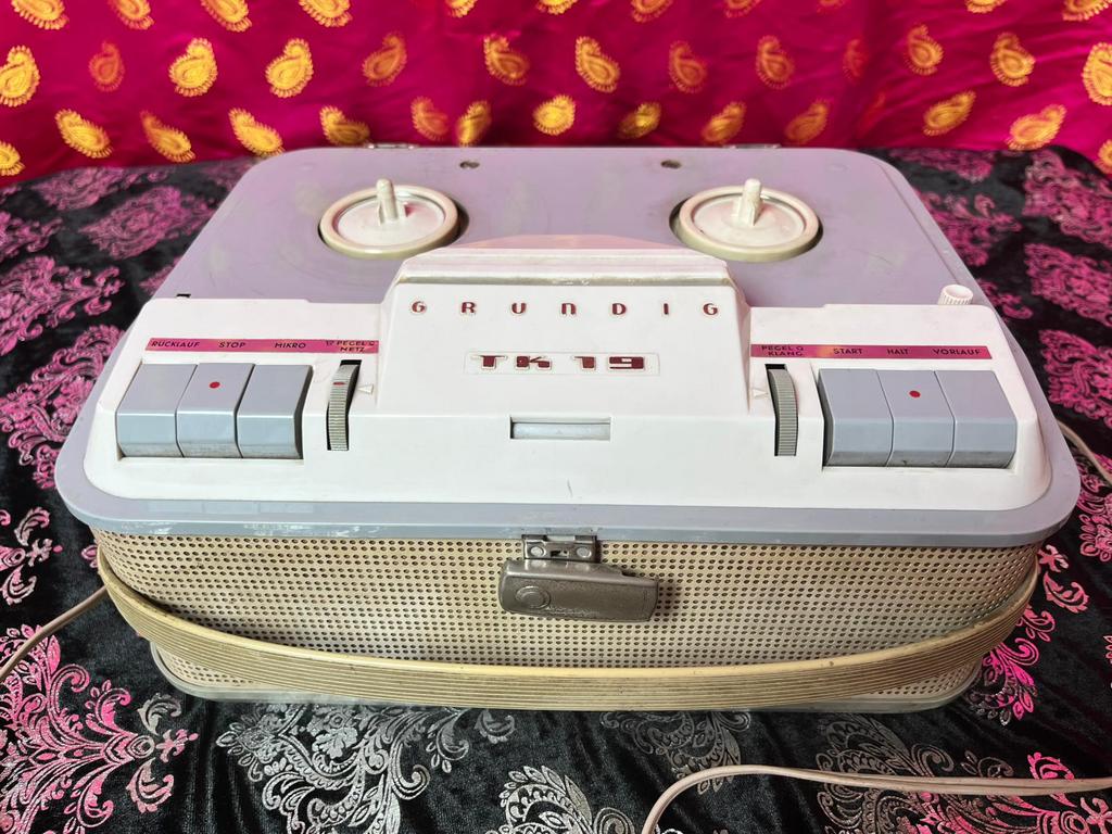 Prachtige Vintage Grundig TK 19 Bandrecorder, Ophalen, Bandrecorder