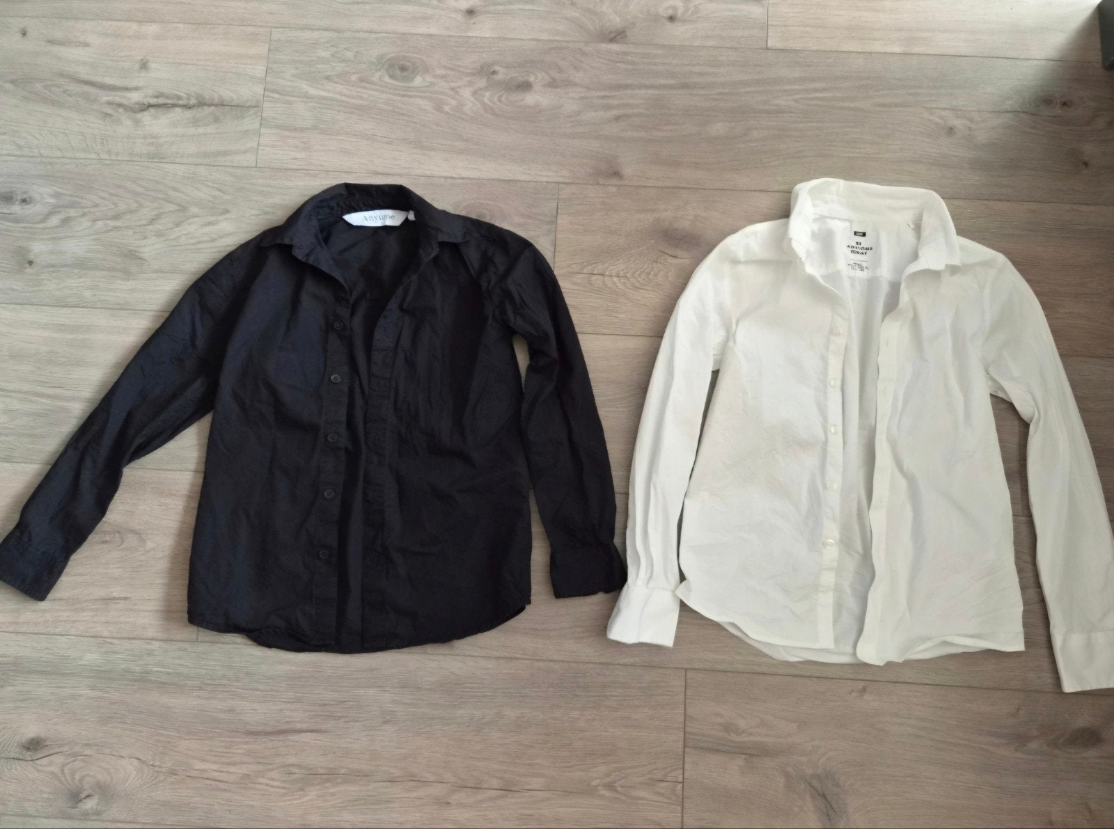 2 jongens blousjes maat 134, Ophalen, Gebruikt, Jongen, Overhemd of Blouse