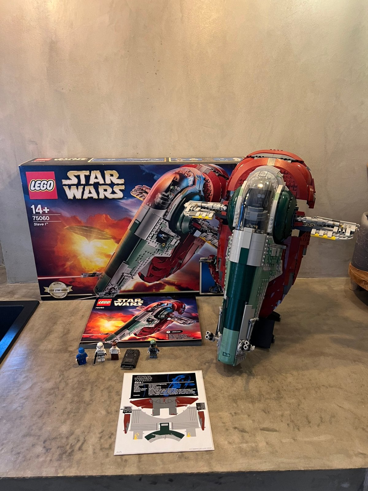 Lego Star Wars 75060 Slave I - UCS, Ophalen of Verzenden, Zo goed als nieuw, Actiefiguurtje