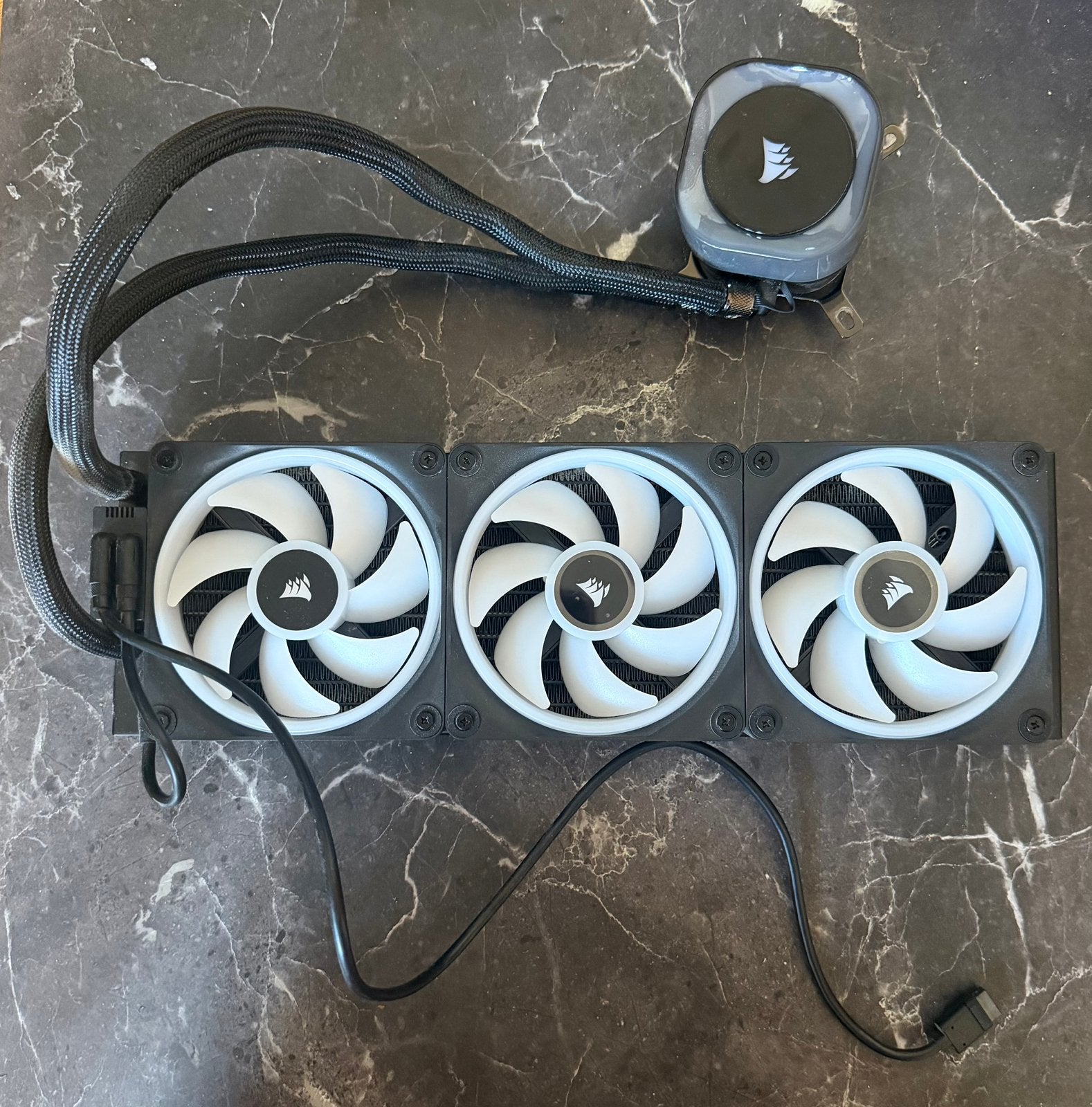 iCUE LINK H150i RGB AIO Liquid CPU Waterkoeling, Computers en Software, Computerkoelers, Ophalen of Verzenden, Zo goed als nieuw