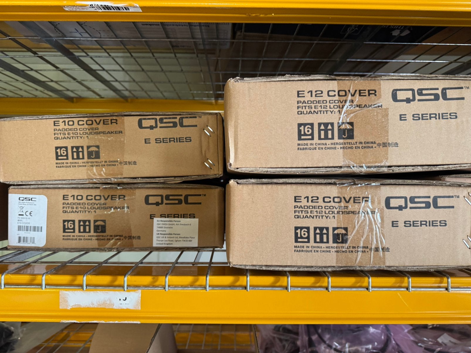 Partij QSC Speaker hoezen 16x, Ophalen, Z, Z, Nieuw