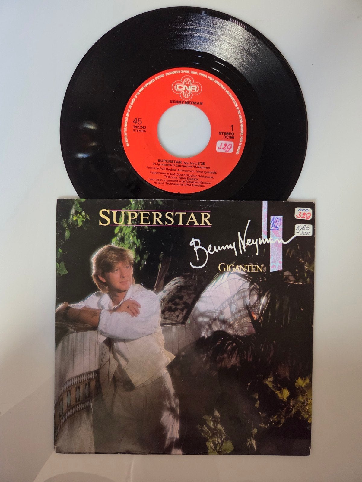 Benny Neyman - Superstar, Cd's en Dvd's, Ophalen of Verzenden, Gebruikt, 7 inch, Nederlandstalig