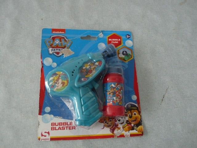 Blauwe Bellenblaaspistool - Paw Patrol - Nieuw, Ophalen of Verzenden, Nieuw