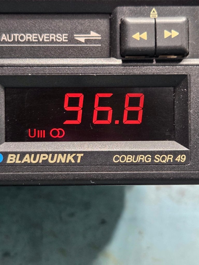 Blaupunkt Coburg SQR49 - 1989/1990 - Porsche 911/964 ?, Ophalen, Gebruikt